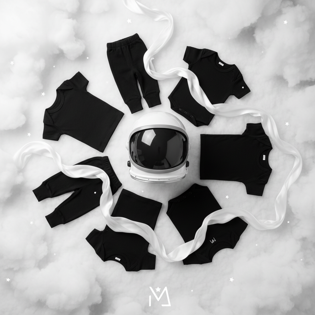 Product layout with reflective helmet